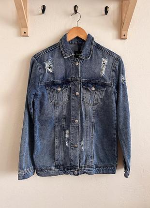 Джинсовка оверсайз