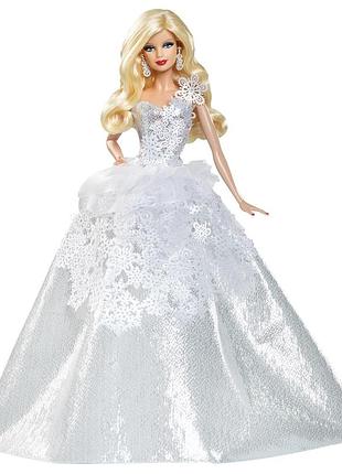 Barbie барби коллекционная праздничная 2013 x8271 collector holiday