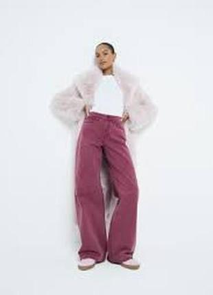 Широкие вельветовые брюки от river island