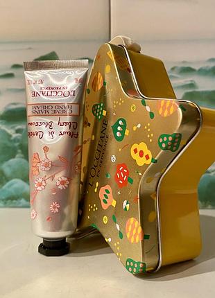 L'occitane loccitane крем для рук cherry blossom вишневое соцветия 30 мл в металлической коробке
