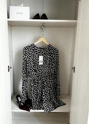 Сукня в горох zara