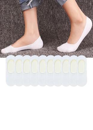 Набор следов rovix 10 пар, белый