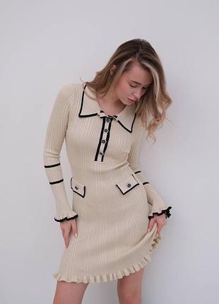 Елегантна трикотажна сукня