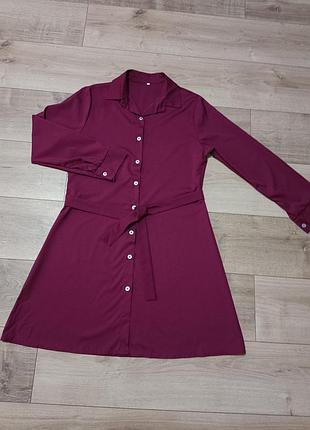 Женское платье-рубашка, женское платье xl
