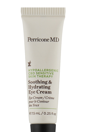 Крем для очей perricone md hypoallergenic cbd sensitive skin soothing & hydrating eye cream 7,5 мл
