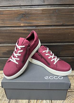 Шкіряні кеди , кросівки ecco  street tray tech 3