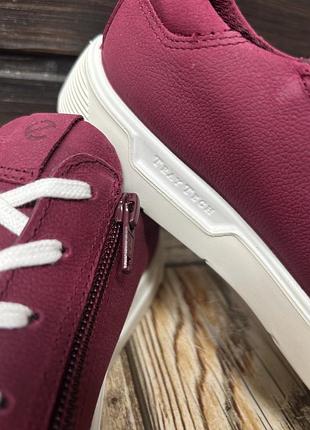 Шкіряні кеди , кросівки ecco  street tray tech 6