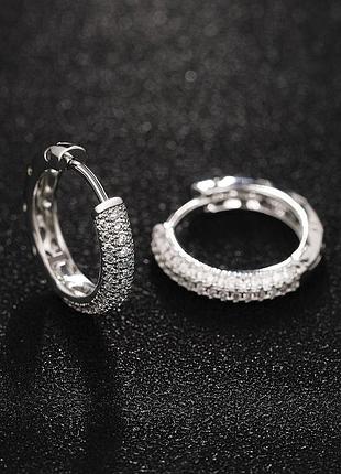 Серебряные серьги