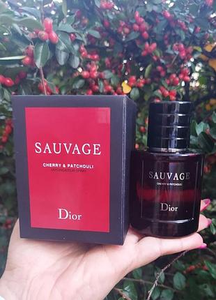 Парфумована вода dior sauvage cherry and patchouli (розпив)
