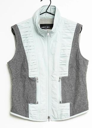 Шерсть мериноса как новый жилет marc cain