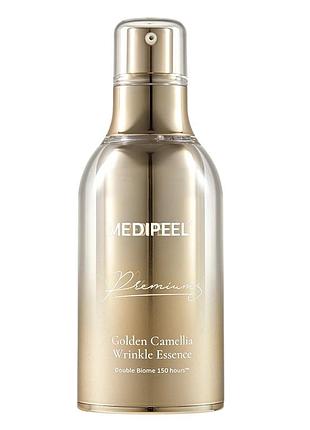 Лифтинг-эссенция с экстрактом камелии medi-peel premium golden camellia wrinkle essence 50 ml