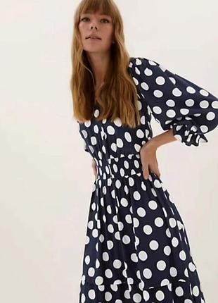 Сукня в горошок від m&s collection