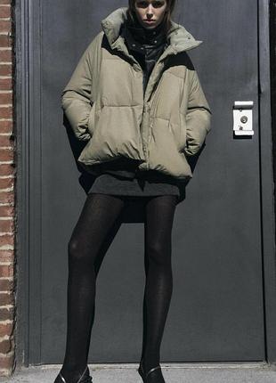 Zara куртка анорак, пуховик