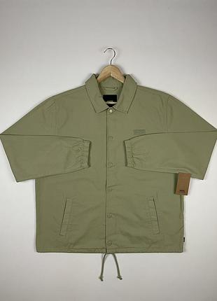 Куртка vans torrey canvas coach jacket оригінал чоловіча бежева vn000hmgd3z
