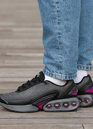 👟 кросівки  nike air max dn all night black purple       / наложка bs👟