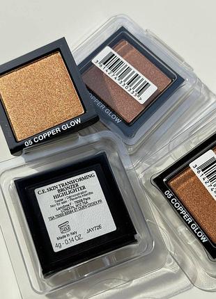 Бронзер хайлайтер для обличчя lancome c.e. skin transforming bronzer highlighter відтінок 05
