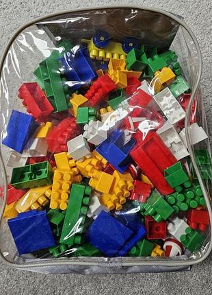Детский конструктор лего в большом размере