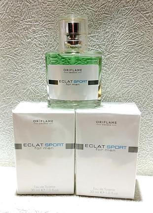 Туалетна вода eclat sport oriflame еклат спорт oрифлейм 30 мл