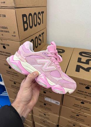 Женские кроссовки new balance 9060 dirty pink premium