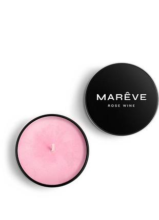 Свеча массажная парфюмированная для тела rose wine