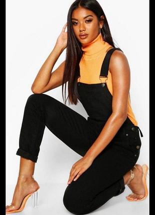 Котоновые брюки комбинезон boohoo