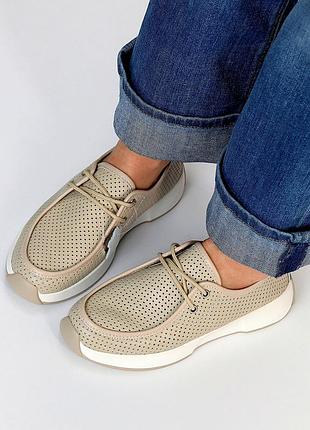 Мокасини натуральна шкіра