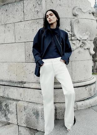 Куртка-накидка жіноча синя zara new
