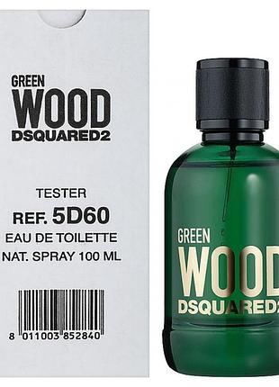 Dsquared2 green wood pour homme (tester)