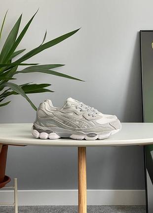 Жіночі кросівки  asics gel nyc grey (36-40 р.)