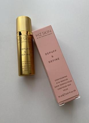 Люксовий крем під очі mz skin depuff & define eye cream