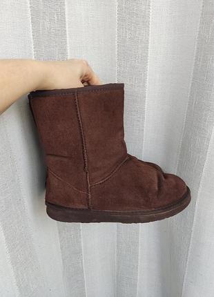 Сапоги угги женские коричневого цвета. 25.5 см.
