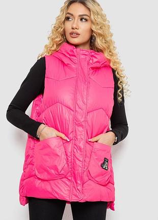 Жилетка женская демисезонная цвет розовый 243r206 shop
