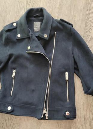 Куртка-косуха женская primark, замшевая куртка, демисезонная куртка