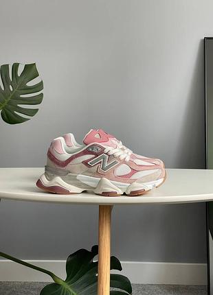 Жіночі кросівки new balance 9060 rose pink  (36-40)