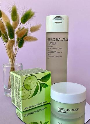 Kiko milano sebo balance toner & cream