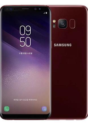 Смартфон samsung s8 burgundy red 12 мп