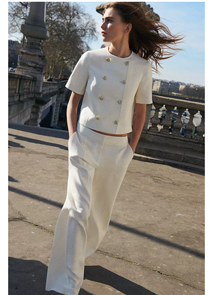 Прямі брюки zara