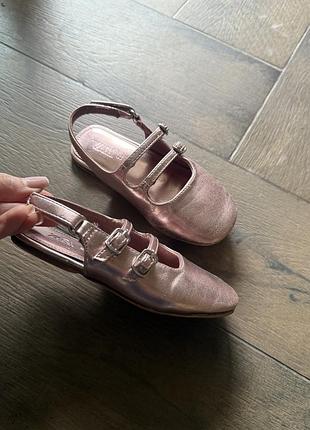 Туфлі балетки босоніжки сандалі zara 26 р