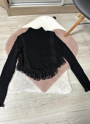 Джемпер с рюшами от zara