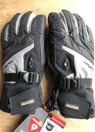 Лыжные мужские перчатки level hand alpine. black friday цена до 01.12. 201 фото