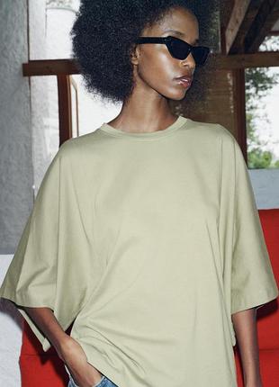 Zara футболка з рукавами кімоно