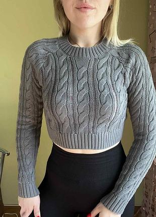 Светрик xs укорочений типу рванка