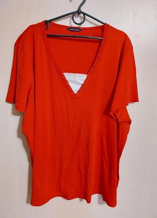 Трикотажна футболка батал 58/60