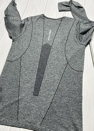 Nike dri fit swoosh спортивная кофта лонгслив оригнал с красивым дизайном9 фото