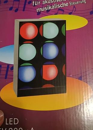 Стильна led-лампа tween light gemini для акустичного музичного керування