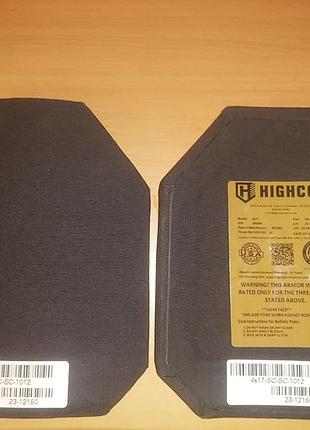 Комплект керамічні бронеплити highcom і бронежилет