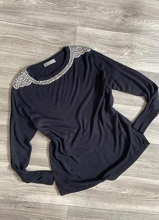 Вишуканий джемпер з декором 7