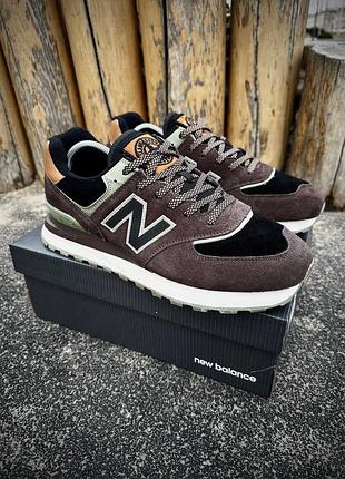 Кроссовки new balance 574 x stone island