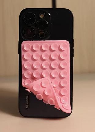 Двухсторонние большие держатель-присоска разные цвета на 40 присосок