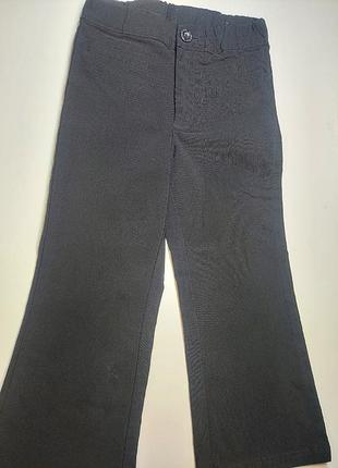 Брюки клеш для модницы на 98 см